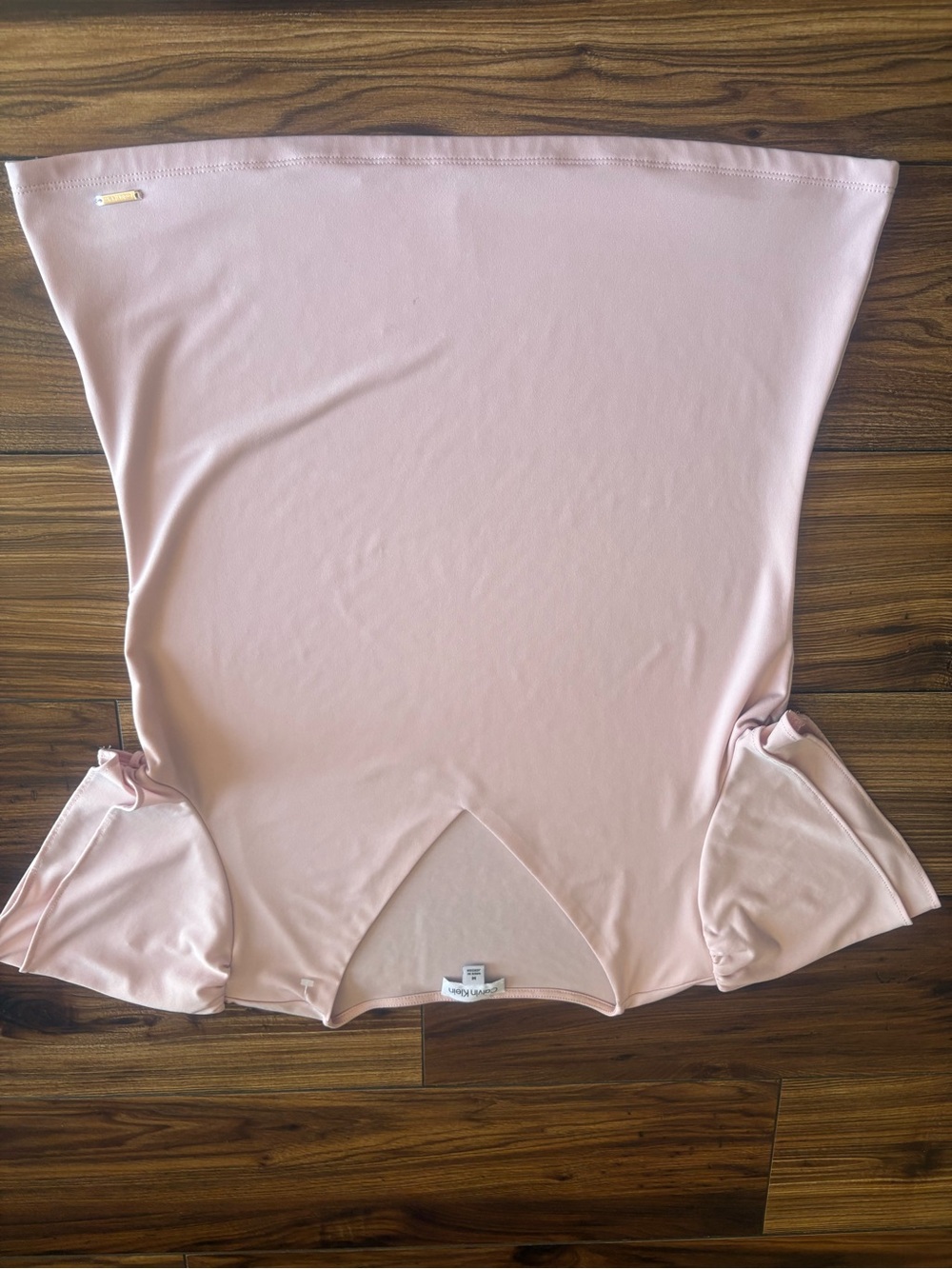 Calvin Klein Blush Off-Shoulder Top